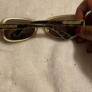 Juicy Couture Tortoise and Gold Sunglasses